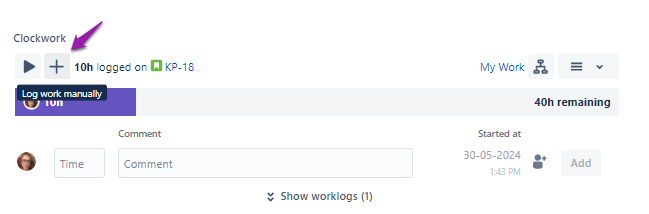 Log work manually from Issue view.png