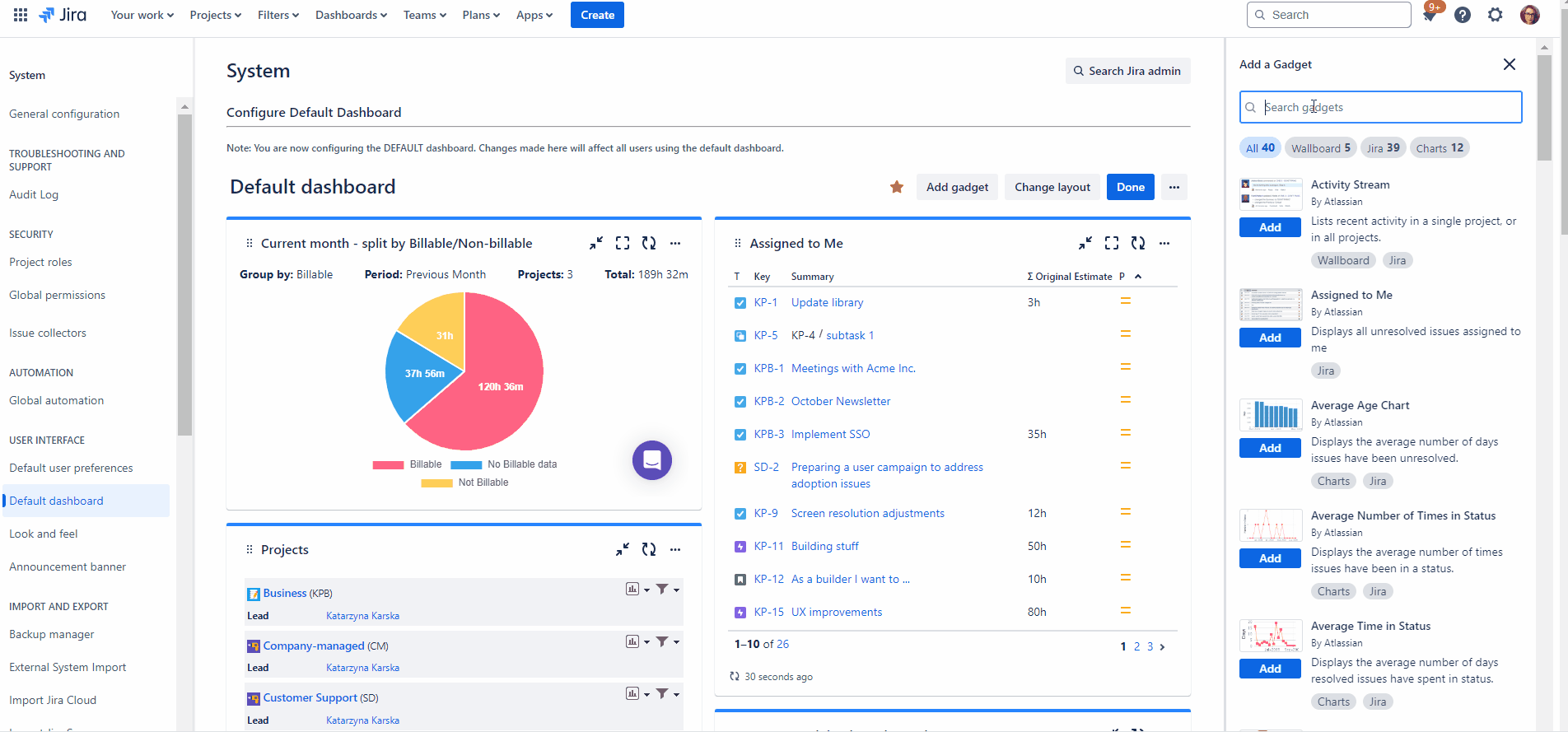 Clockwork Report dashboard.gif