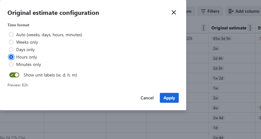 Configurable time format on standard time fields in the Table view.png